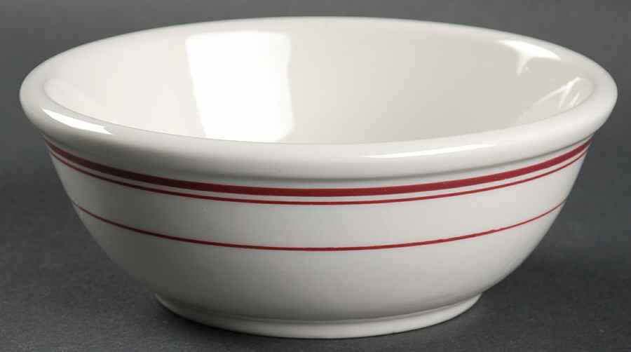 Rekindled Ruby Coupe Cereal Bowl by Niagara China-1