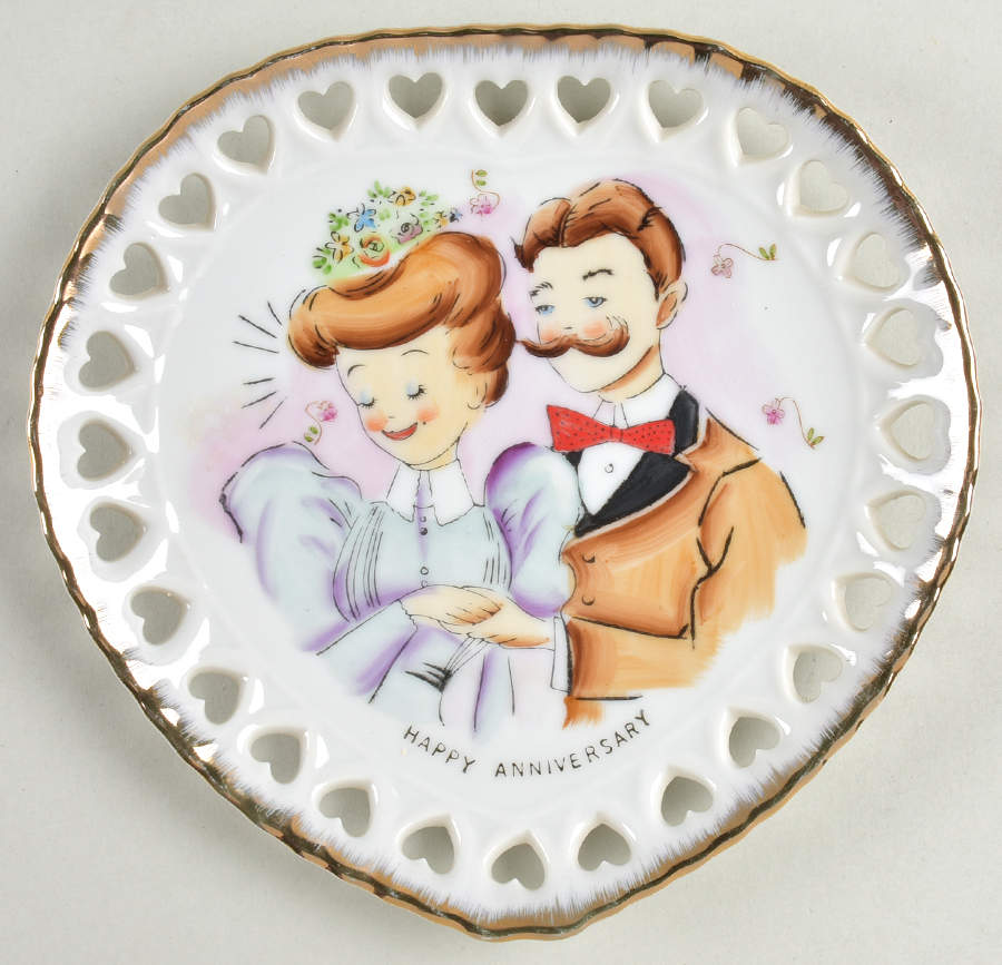 50th Anniversary Plate Wall by Norcrest-1