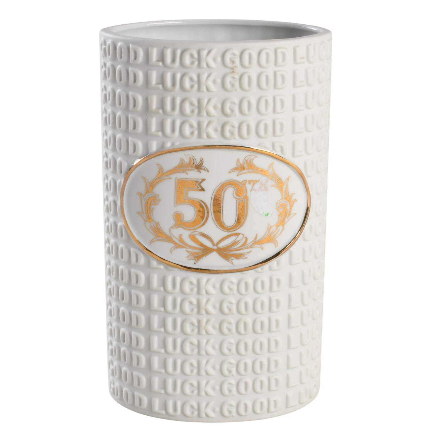 50th Anniversary 7" Vase by Norcrest-1