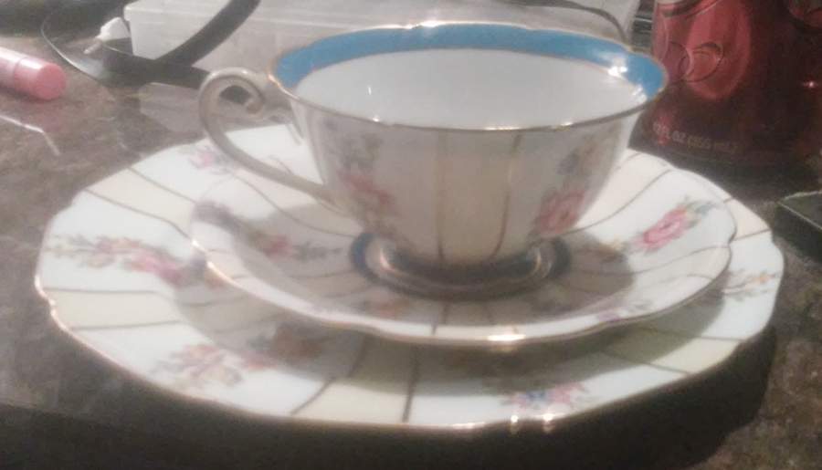 N3320 Footed Cup & Saucer Set by Noritake-1