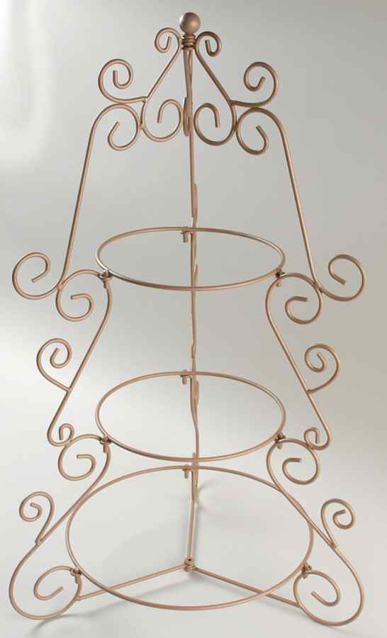 Flea Market 3 Tier Metal Plate Holder by Nina Campbell-1