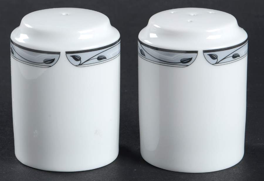 Perennial Grey Salt & Pepper Set by Nikko-1