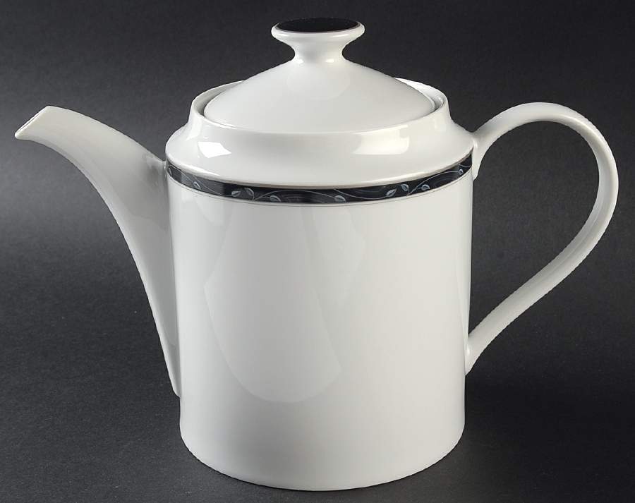 Perennial Blue Tea/Coffee Pot & Lid by Nikko-1