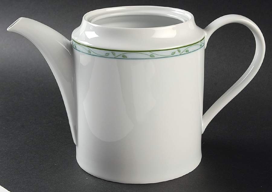 Perennial Green Tea/Coffee Pot No Lid by Nikko-1