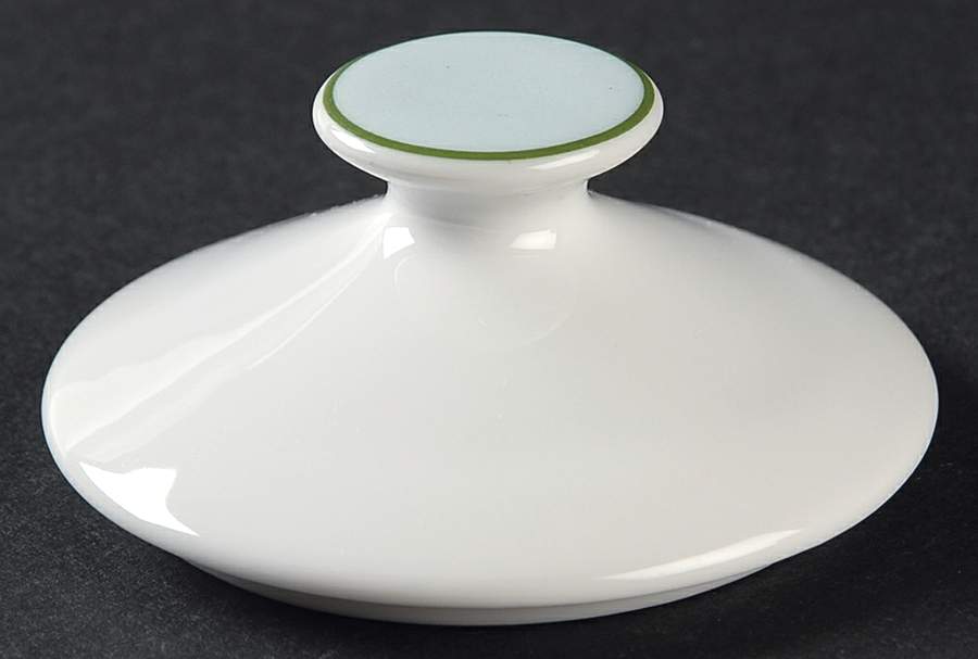 Perennial Green Lid for Sugar Bowl by Nikko-1