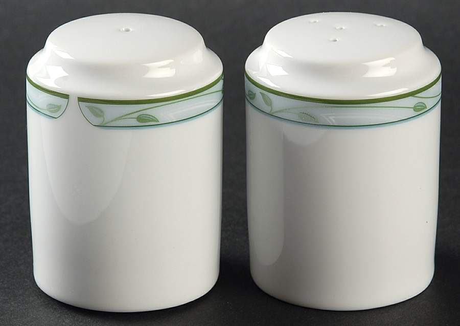 Perennial Green Salt & Pepper Set by Nikko-1
