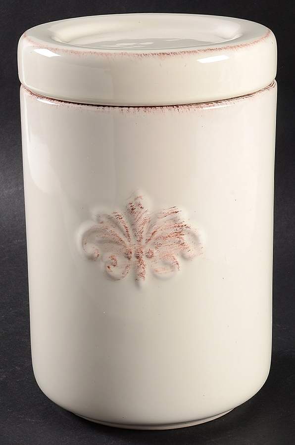 Provence Ivory Large Canister & Lid by Nina Campbell-1