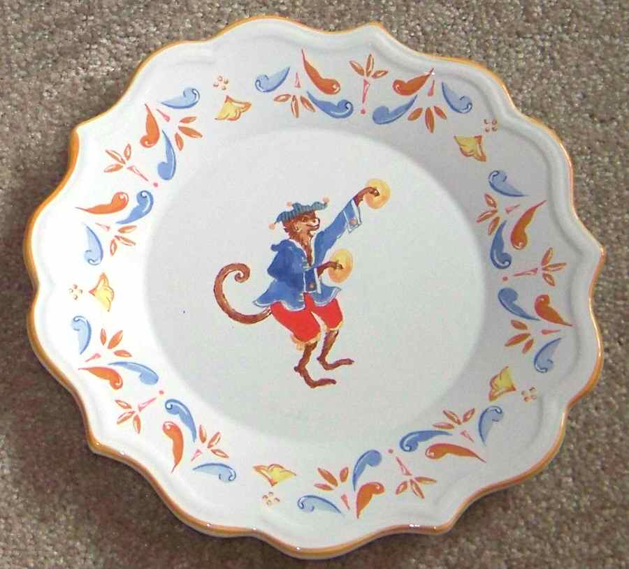 NDV7 Dinner Plate by Niderviller (France)-1