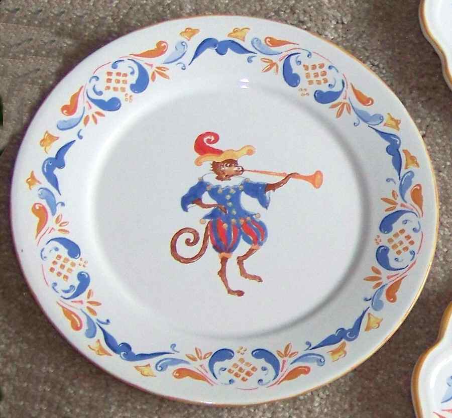 NDV7 Dinner Plate by Niderviller (France)-1