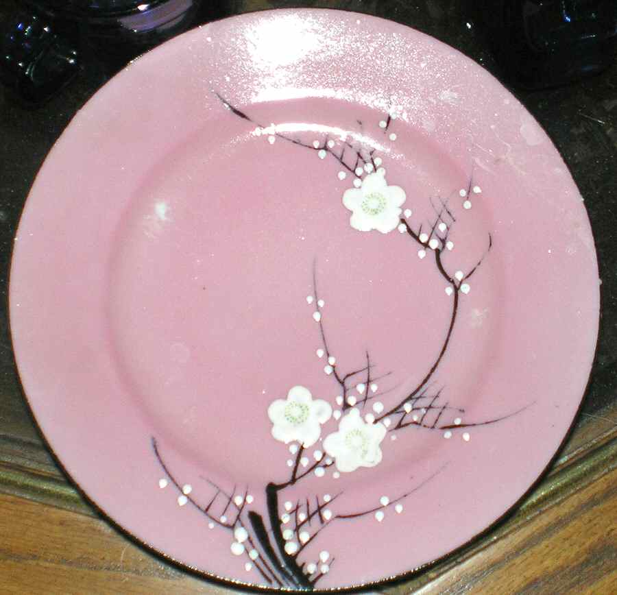 MIB1 Dessert/Pie Plate by Mitsu-Boshi (Japan)-1