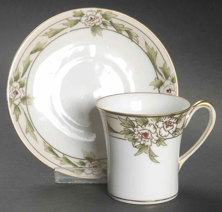 N3452 Chocolate Cup & Saucer Set by Noritake-1