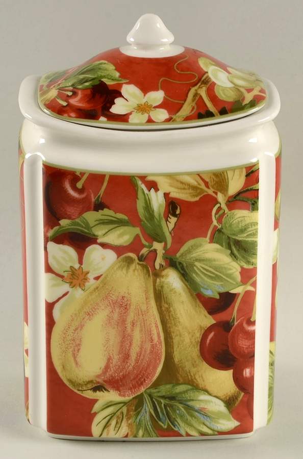 Fruit Amore Medium Canister & Lid by Noble Excellence-1