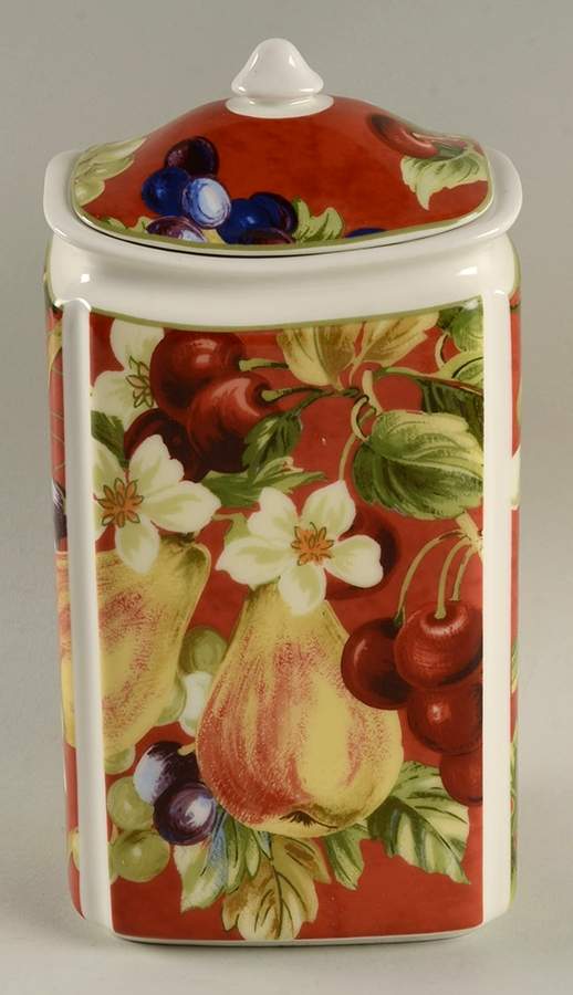Fruit Amore Large Canister & Lid by Noble Excellence-1