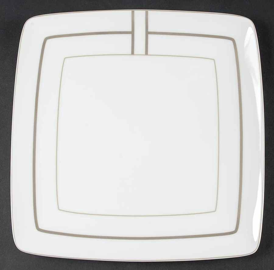Trieste Square Dinner Plate by Noritake-1