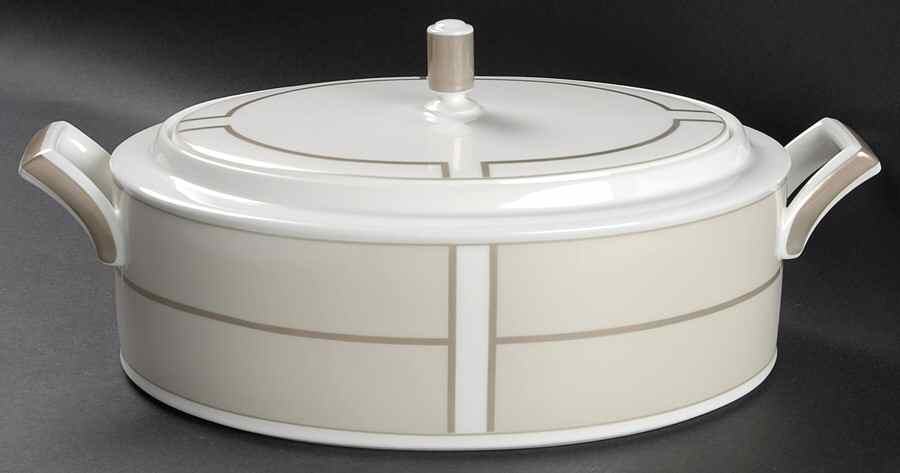 Trieste Oval Covered Vegetable by Noritake-1