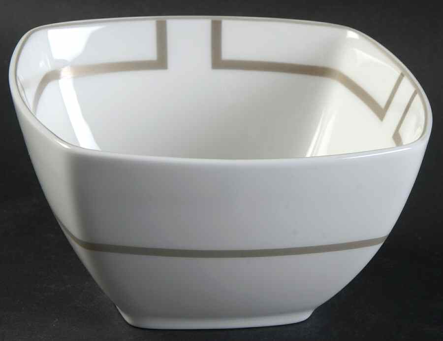 Trieste Square Fruit/Dessert (Sauce) Bowl by Noritake-1