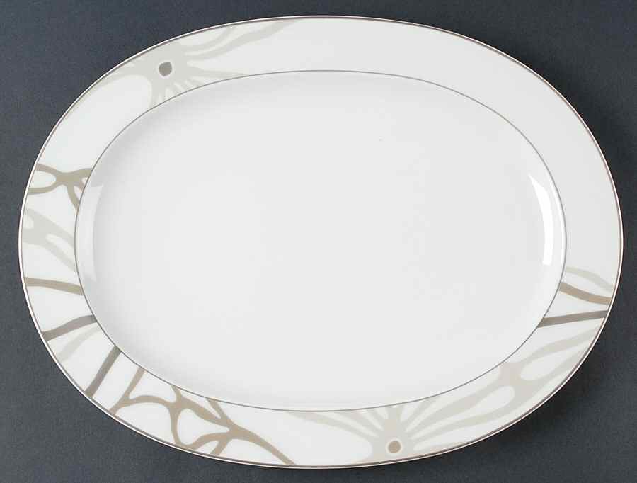 Campania 14" Oval Serving Platter by Noritake-1