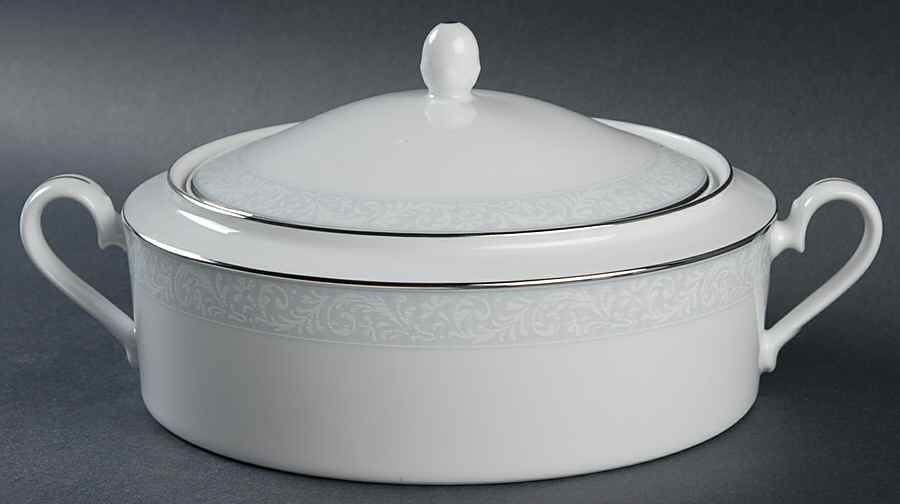 Alderwood Round Covered Vegetable by Noritake-1