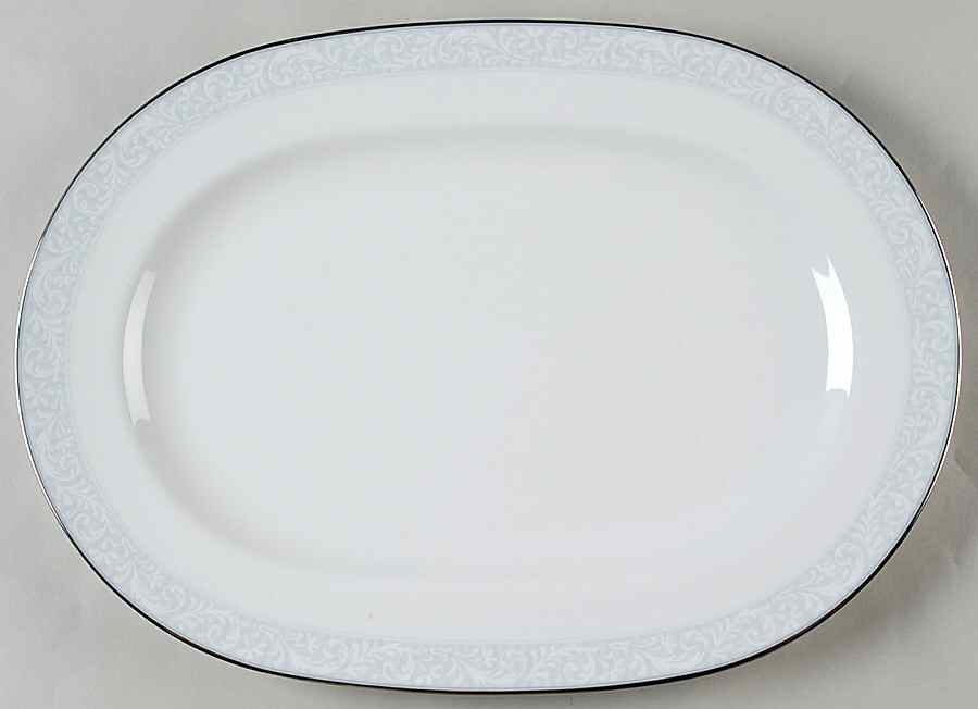 Alderwood 14" Oval Serving Platter by Noritake-1