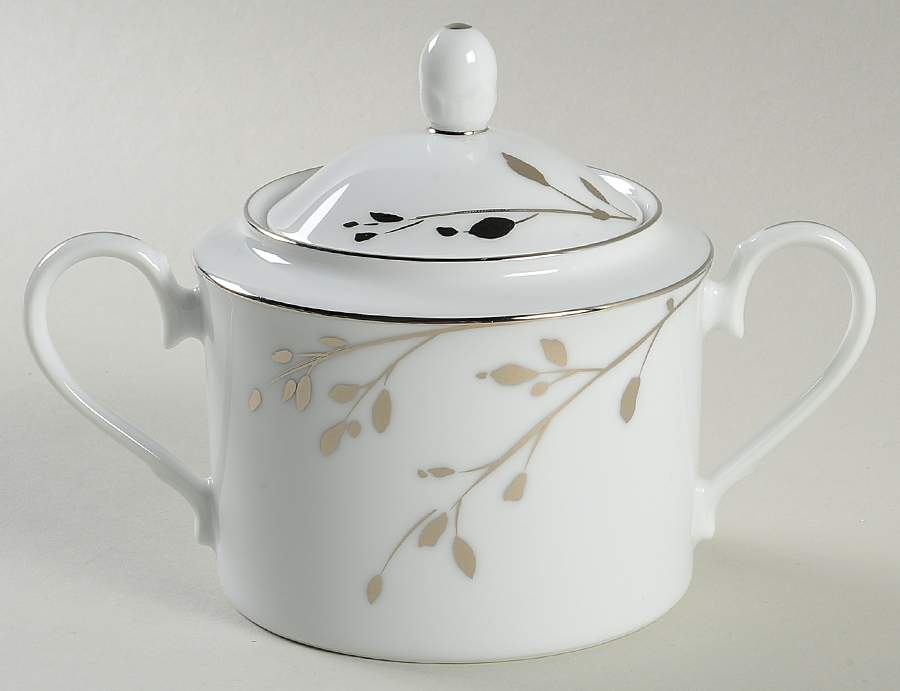 Birchwood Sugar Bowl & Lid by Noritake-1