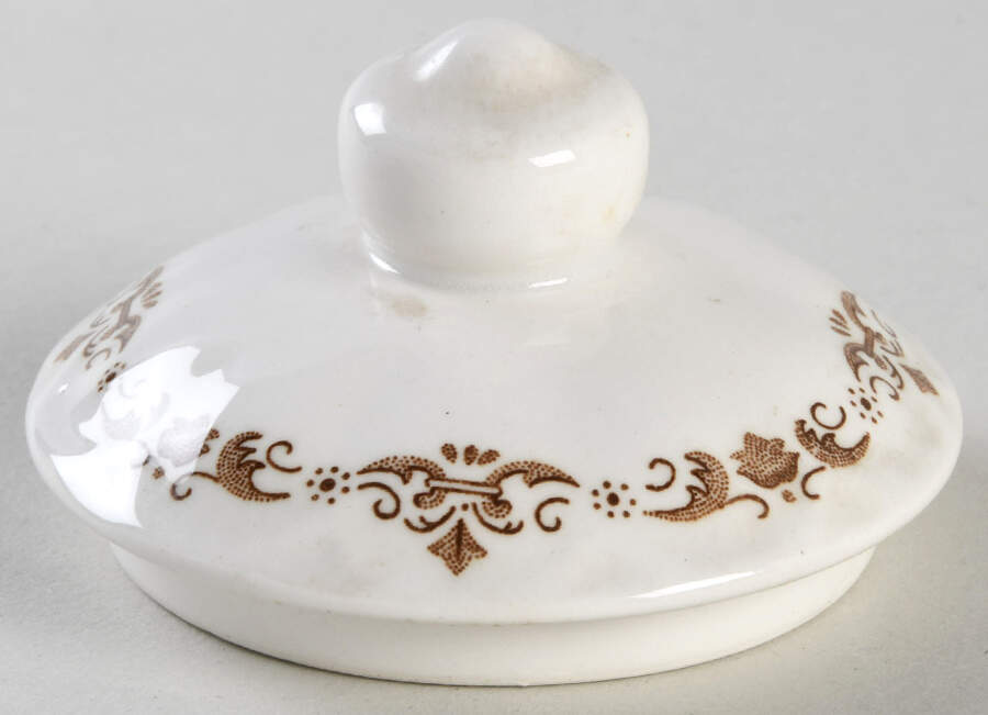 Windsor Brown Lid for Sugar Bowl by Nikko-1