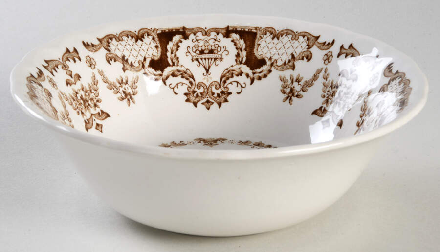 Windsor Brown Coupe Cereal Bowl by Nikko-1