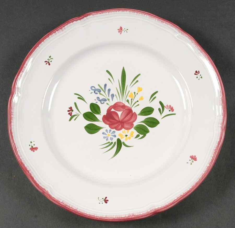 NDV8 Dinner Plate by Niderviller (France)-1