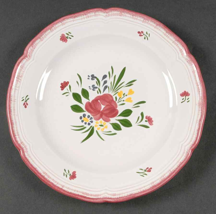 NDV8 Salad Plate by Niderviller (France)-1