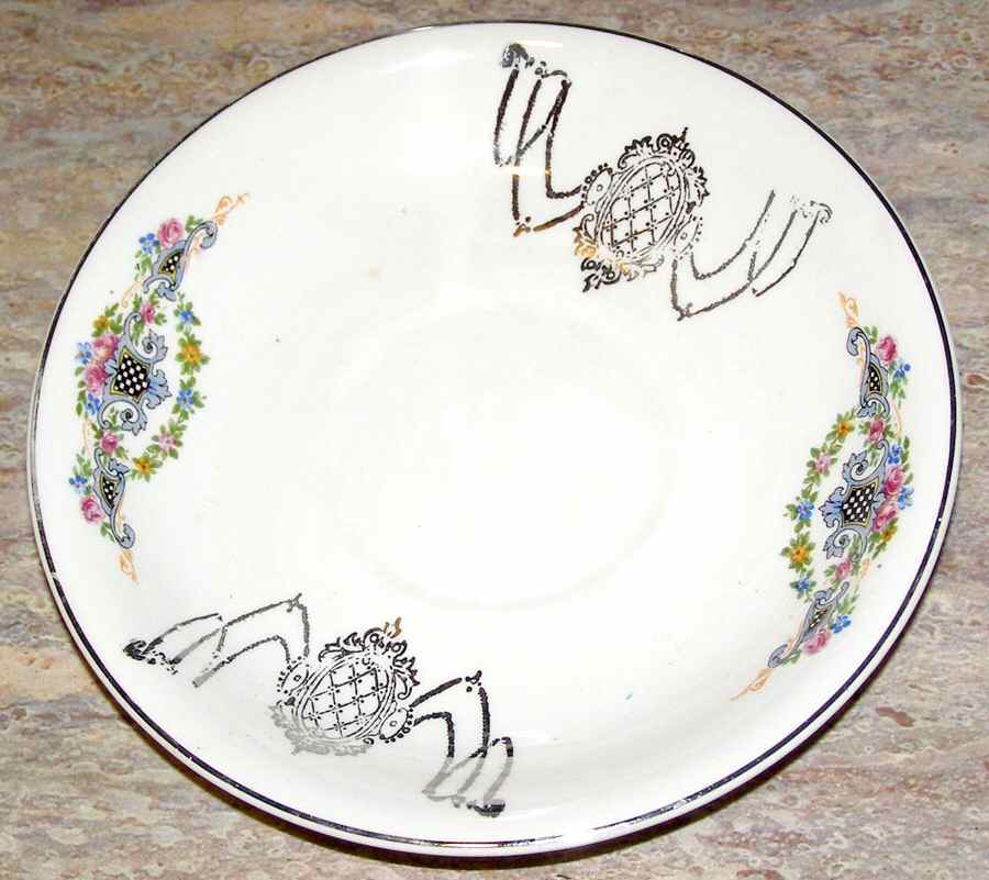 Shield Saucer by Nasco China (USA)-1