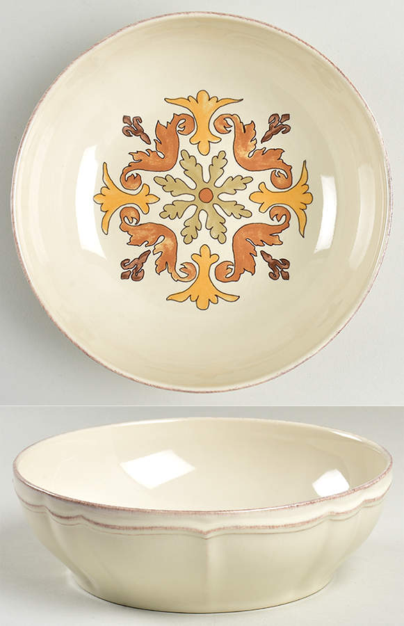 Toscano Cream Accent Soup/Cereal Bowl by Noble Excellence-1