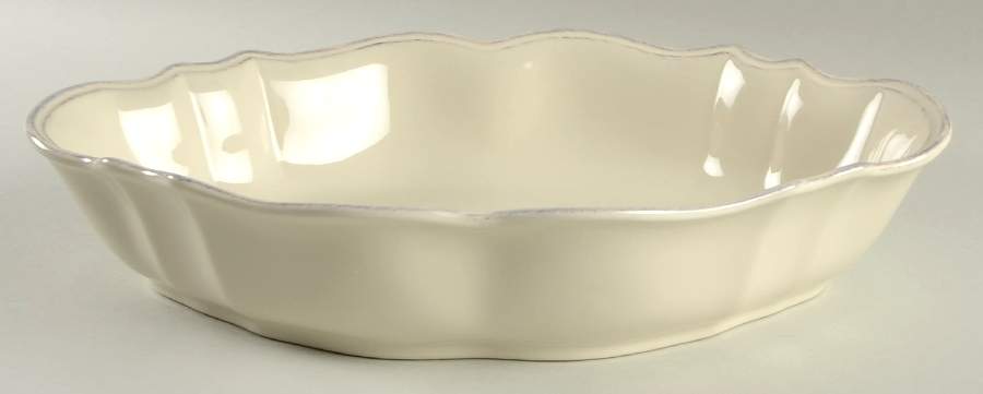 Toscano Cream 13" Oval Baker by Noble Excellence-1