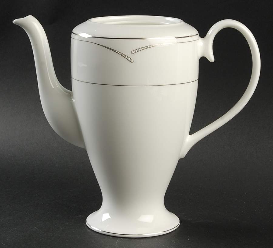 Entwine Tea/Coffee Pot No Lid by Nikko-1