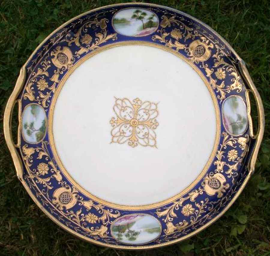 N3384 Handled Cake Plate by Noritake-1