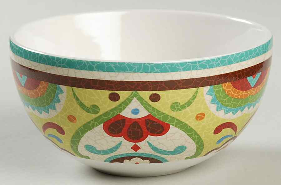 Mexican Tile Matzalan Fruit/Dessert (Sauce) Bowl by Noble Excellence-1