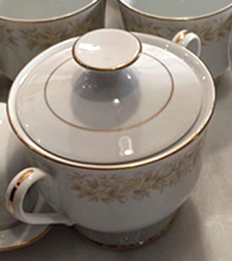 Pastorale Sugar Bowl & Lid by Nitto-1