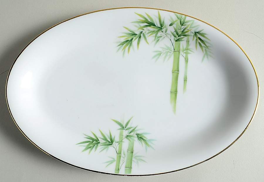 N3387 12" Oval Serving Platter by Noritake-1