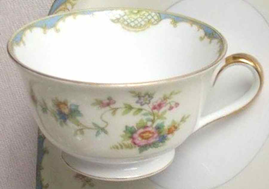 Embassy Blue Footed Cup by Noritake-1