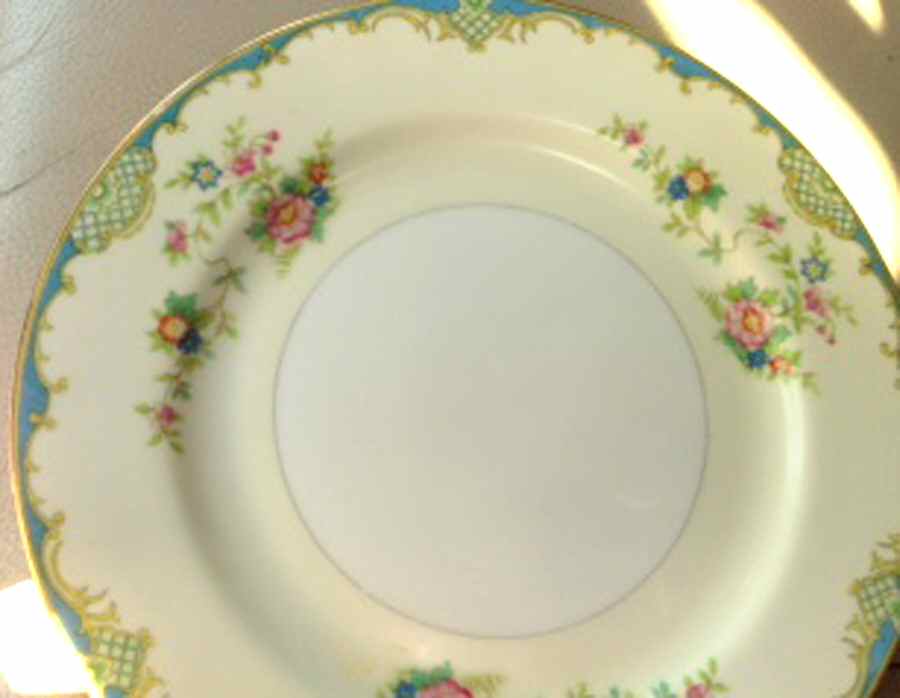 Embassy Blue Bread & Butter Plate by Noritake-1
