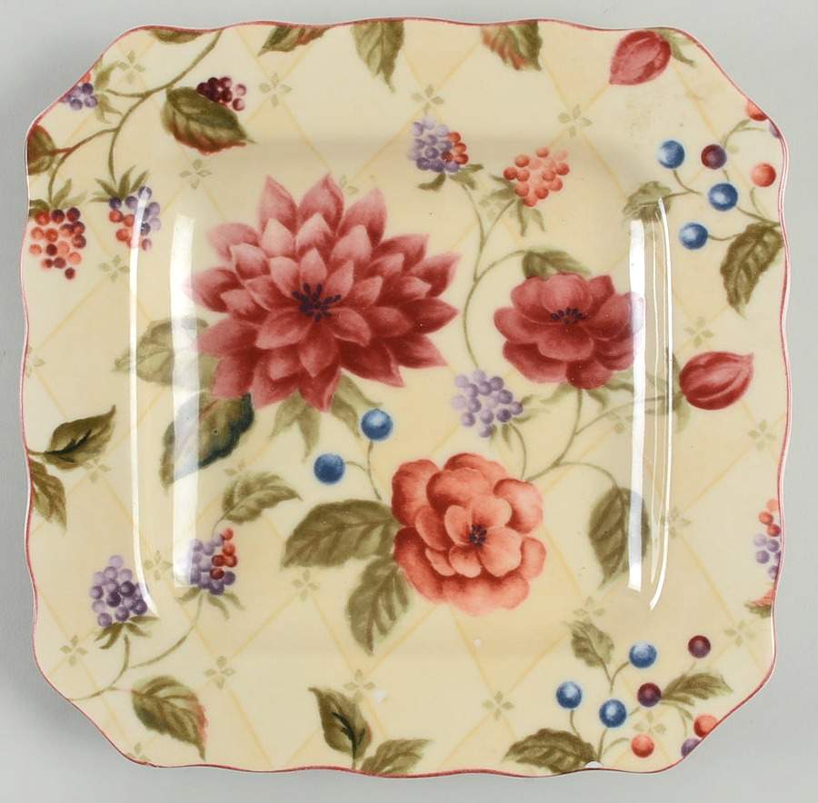 Splendor Square Salad Plate by Noble Excellence-1