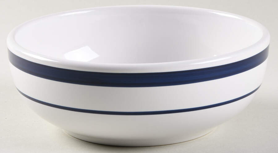 Navy Blue (Mexico) Soup/Cereal Bowl by Nautica-1