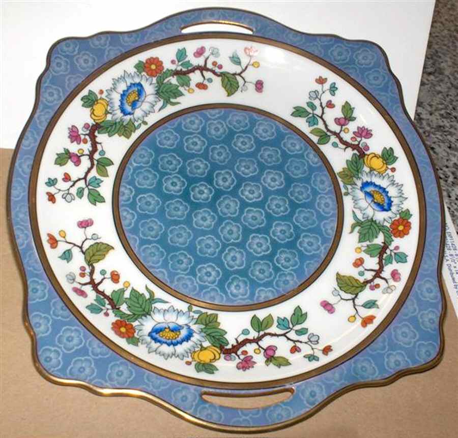 N3491 Square Handled Cake Plate by Noritake-1