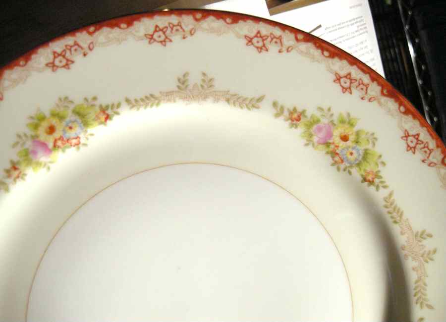 NAT59 Dinner Plate by National China-1