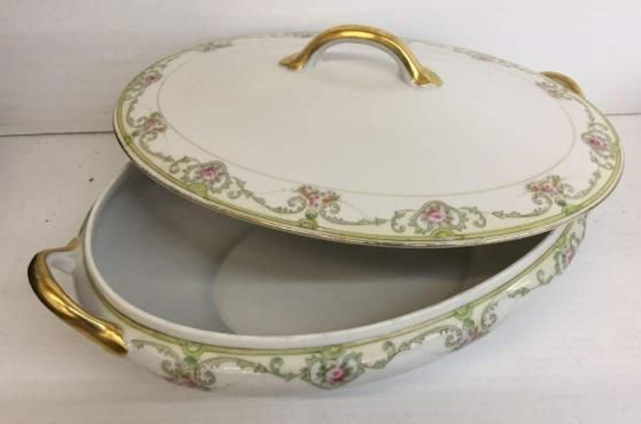 N3752 Oval Covered Vegetable by Noritake-1