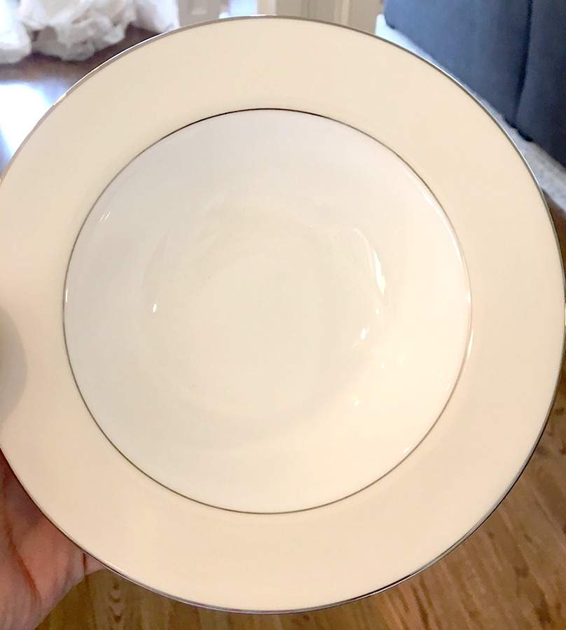 Kensington Pearl Rim Fruit/Dessert (Sauce) Bowl by Nikko-1