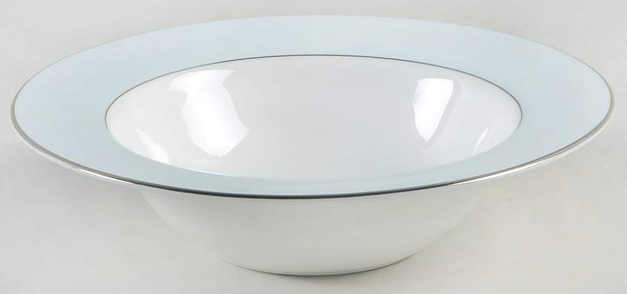 Kensington Blue Rim Cereal Bowl by Nikko-1