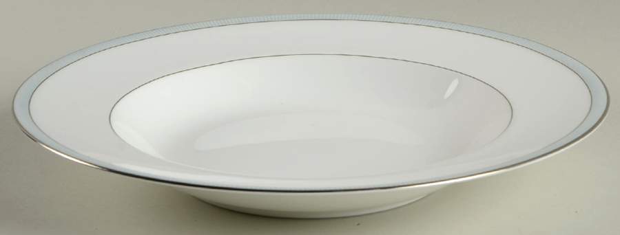 Kensington Blue Large Rim Soup Bowl by Nikko-1