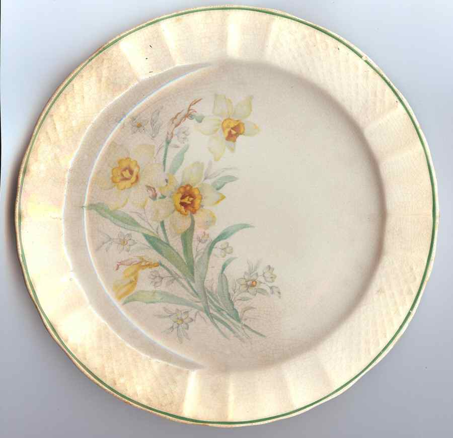 La Rose Bread & Butter Plate by Nasco China (USA)-1