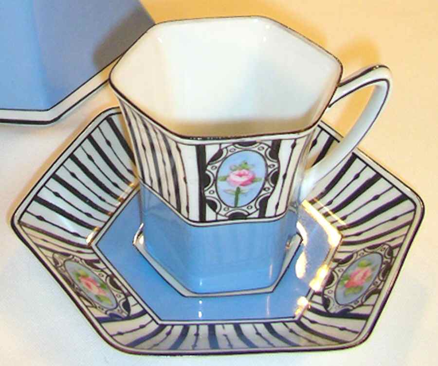 N3761 Chocolate Cup & Saucer Set by Noritake-1