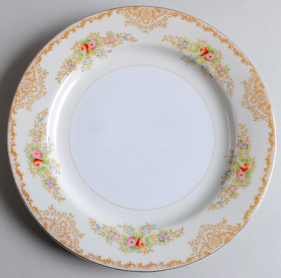 NAT60 Dinner Plate by National China-1