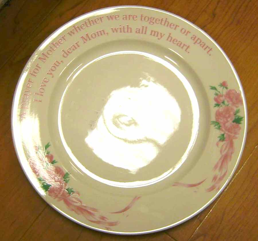 Mother Inspired (Series 103) Dinner Plate by A New You Worldwide-1